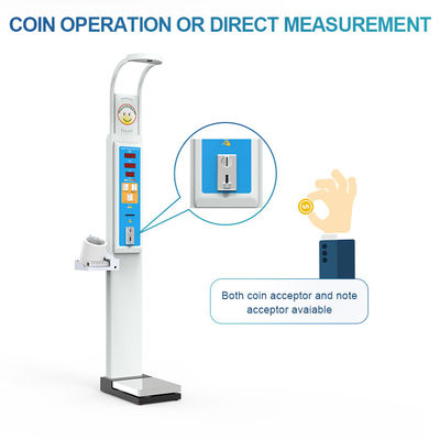 44kg G.W. BMI pièce Ultrasons Taille du corps Poids de la masse grasse avec machine à pression artérielle