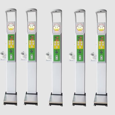 Équilibre électronique HW-600B Étendue ultrasonique Poids corporel analyseur de graisse