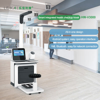 Écran LCD multifonctionnel de 14 pouces Balance de remise en forme pour le kiosque de contrôle de la santé de la salle de gym en été