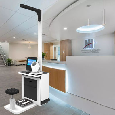 Écran LCD multifonctionnel de 14 pouces Balance de remise en forme pour le kiosque de contrôle de la santé de la salle de gym en été