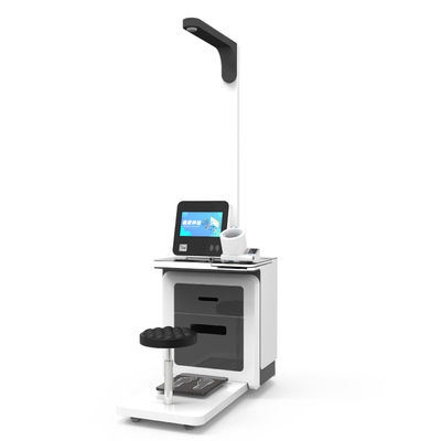 Affichage LCD de 14 pouces Kiosque d'hôpital en libre-service pour le contrôle médical interactif