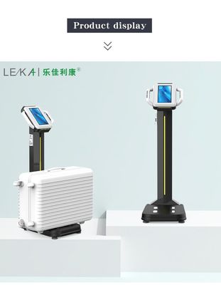Display LED en acier inoxydable ABS Aéroport Balance de bagages de voyage à pièce avec analyseur de graisse