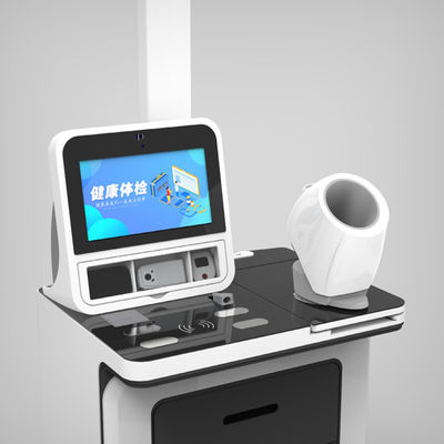 Kiosque de contrôle de santé multifonctionnel pour la transmission de données cliniques via une connexion Wifi
