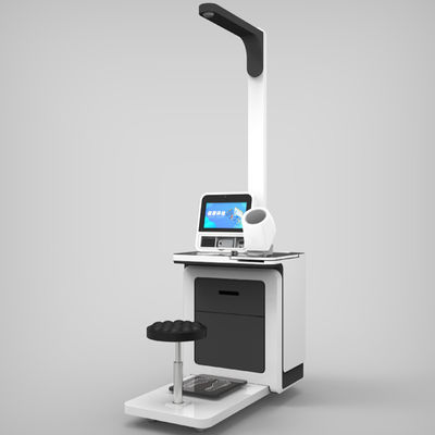Kiosque de contrôle de santé multifonctionnel pour la transmission de données cliniques via une connexion Wifi