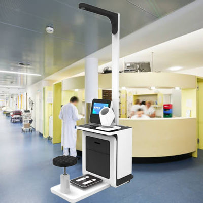 Kiosque médical en libre-service Kiosque de détection intelligente pour une transmission transparente des données