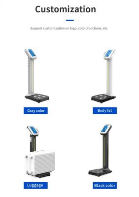 Conception de la machine numérique d'analyseur de graisse corporelle pour la mesure du poids et de la composition corporelle 2023
