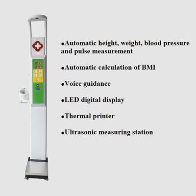 33*55*235cm Affichage LED Taille du corps Poids de l'indice de masse corporelle