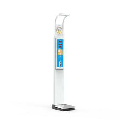 Écran LED à fonctionnement de pièce de monnaie Échelle de hauteur et de poids pour l'alimentation électrique de la clinique 100-240V