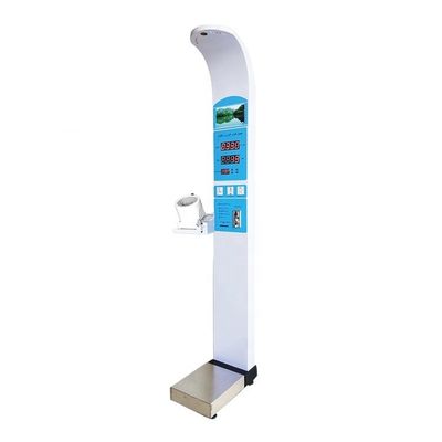 École publique Gymnase Club de santé Balance du corps de l' IMC avec machine de pesage de la hauteur par ultrasons