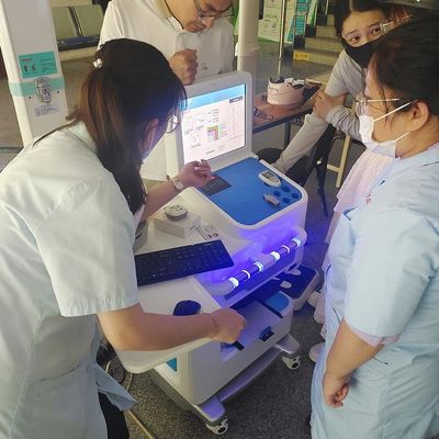 SDK Fonction Médicale Ultrasons Taille Poids échelle Hôpital Vérifiez la santé Kiosque de dépistage