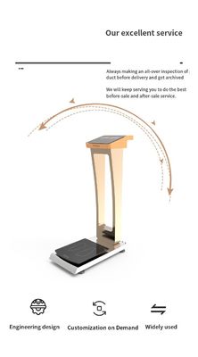 2024 Machine de mesure du poids humain électronique numérique à base de pièces de monnaie avec écran LED