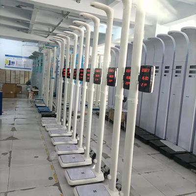 Échelle de poids et de hauteur d'IMC pliable certifiée ISO9001 0-200 cm Plage de mesure précise