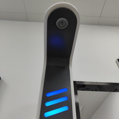 Machine de vérification du corps médical Android de 19 pouces en acier avec paramètres multiples avancés