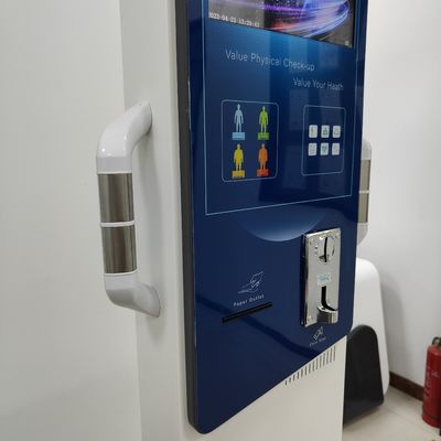 Machine de vérification du corps médical Android de 19 pouces en acier avec paramètres multiples avancés