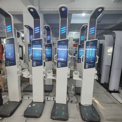 Machine de contrôle de santé intelligente 19 pouces Android BMI Kiosque avec fonctions optionnelles