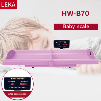Échelle de bébé d'hôpital très précise avec une division minimale de 1 mm et certification CE