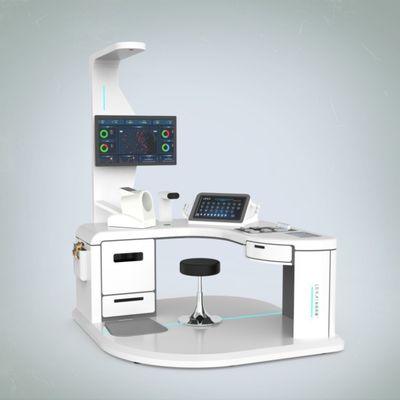 Kiosque d'examen de santé en libre-service à écran tactile LCD de 32 pouces pour les examens médicaux
