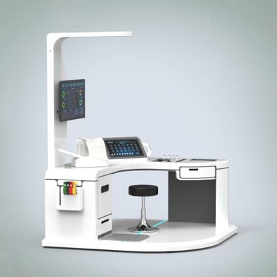 Kiosque d'examen de santé en libre-service à écran tactile LCD de 32 pouces pour les examens médicaux
