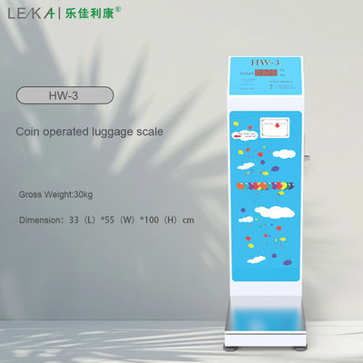 Affichage LED pris en charge par ODM 200 kg Balance de poids des bagages à base de pièces pour l'aéroport chinois