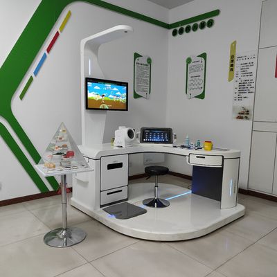 Kiosque d'examen médical en libre-service avec taille globale 180 L * 180 W * 235 H CM