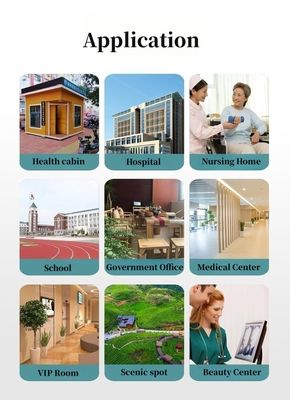 Kiosque de contrôle de santé médicale avec alimentation AC100-240V et WIFI