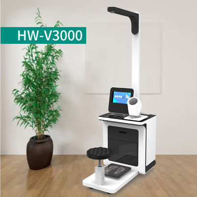 Type d'écran LCD Kiosque de contrôle de santé multifonctionnel pour les solutions de télémédecine