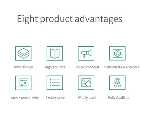 Machine de pesage de la taille et de l' IMC à base de pièces de monnaie