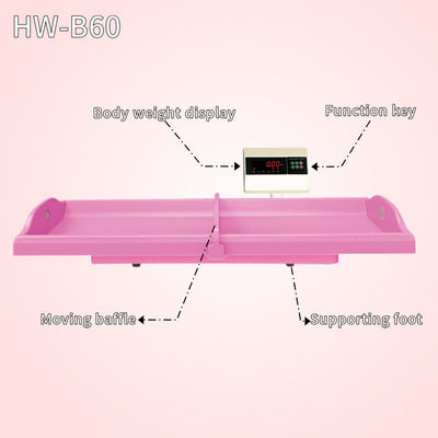 Balance de poids pour bébé de 120 cm G.W. de 18 kg Balance avancée de poids et de hauteur pour bébé
