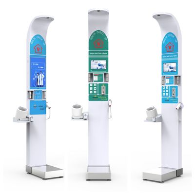 Machine à vendre de médicaments à écran tactile LCD hauteur poids pour pharmacie en salle de sport en libre-service