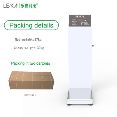 Énergie AC 100-240V affichage à LED pièce opérée Balance de bagages pour la gare d'aéroport