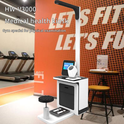 15 ans de précipitation technique santé kiosque gym acrylique pour un diagnostic physique rapide