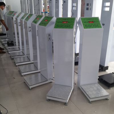 Balance de bagages électrique équipée d'une pièce de monnaie et d'une charge nominale vocale 200 kg