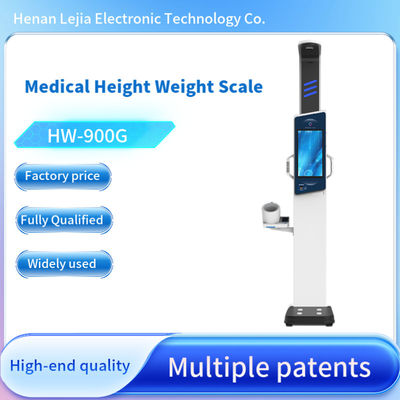 Échelle électronique de mesure de la masse corporelle par ultrasons avec imprimante LCD