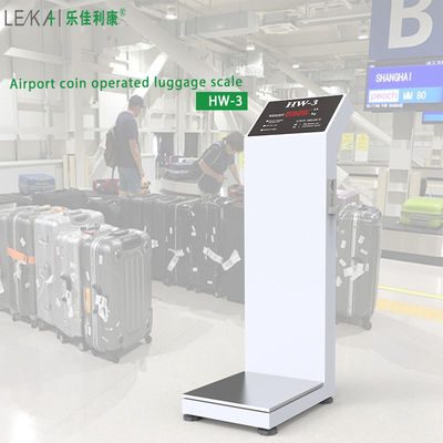 Vendeuse de poids à pièces de monnaie pratique pour la pesée de bagages d'hôtel à l'aéroport