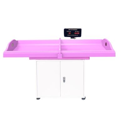 Échelle automatique de mesure de la taille et du poids pour l'affichage LED pédiatrique 0-3 ans