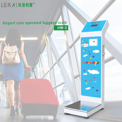 Vendeuse de poids à pièces de monnaie pratique pour la pesée de bagages d'hôtel à l'aéroport