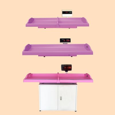 Échelle automatique de mesure de la taille et du poids pour l'affichage LED pédiatrique 0-3 ans