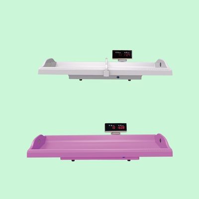 Échelle automatique de mesure de la taille et du poids pour l'affichage LED pédiatrique 0-3 ans
