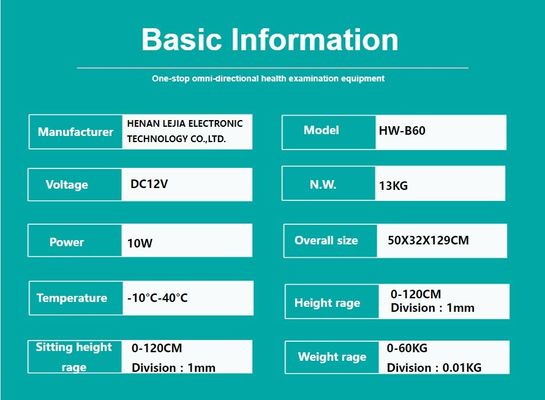 Balance pour bébé de type horizontal essentielle pour une mesure précise du poids et de la taille du nourrisson