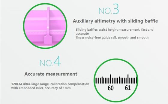Balance pour bébé de type horizontal essentielle pour une mesure précise du poids et de la taille du nourrisson