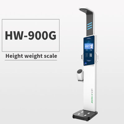 Machine d'analyseur de corps à fonctionnement autonome pour mesure de la taille et du poids