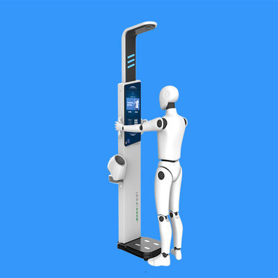 Machine d'analyseur de corps à fonctionnement autonome pour mesure de la taille et du poids