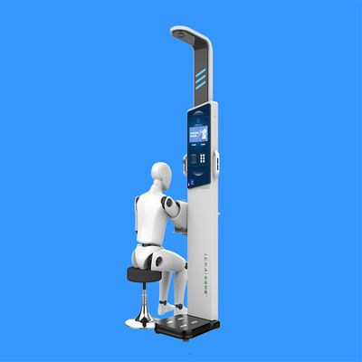 Machine d'analyseur de corps à fonctionnement autonome pour mesure de la taille et du poids