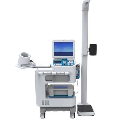 Écran LCD tactile complet, kiosque d'inspection du corps pour les cliniques