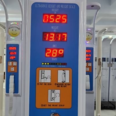 Mesure professionnelle de l'IMC à échelle numérique LEKA avec fonctionnement de la pièce et affichage LED
