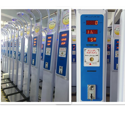 Mesure professionnelle de l'IMC à échelle numérique LEKA avec fonctionnement de la pièce et affichage LED