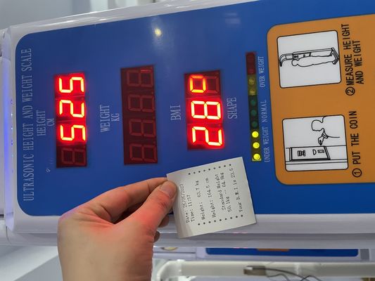 500 kg 200 kg Pièce à ultrasons Échelle de poids et de hauteur BMI IMC Balance de pharmacie