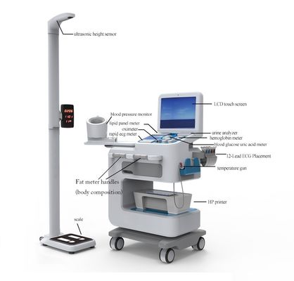 Machine de diagnostic en libre-service avec ABS haute résistance et alimentation AC100-240V