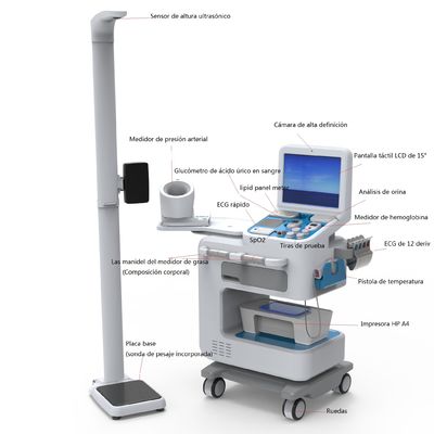 Machine de diagnostic en libre-service avec ABS haute résistance et alimentation AC100-240V