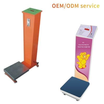 AC 100-240V alimentation en électricité Balances de poids de bagages à pièces de monnaie avec N.W/G.W de 27 kg/30 kg